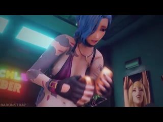 jinx x akali tickles; forced; bdsm; tits view; pussy view; 3d sex porno hentai; (by baronstrap) [league of legends] hot porn movie mp4